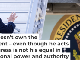 President Donald Trump boards Air Force One at Geneva Airport on June 17, 2026. Martial Trezzini/Keystone/Pool via AP